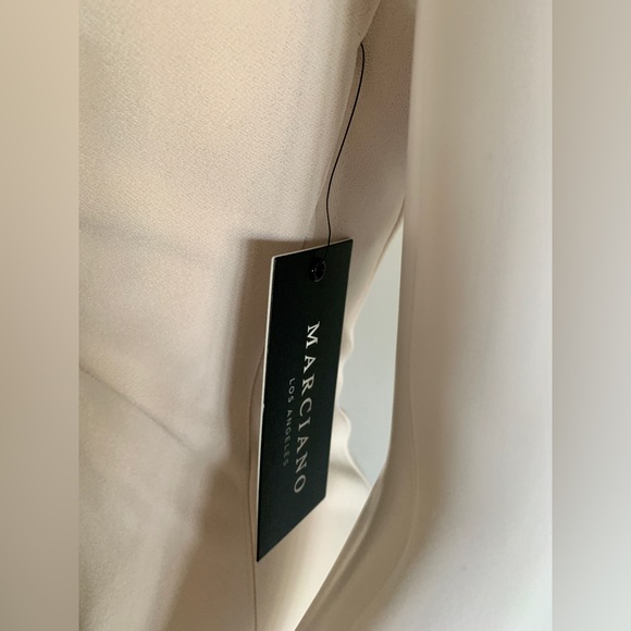 NWT Marciano Lilyana Strapless Crystal Dress in Cream - Picture 10 of 11